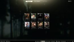 The Trader Menu in Escape From Tarkov, showing off the reuptation level of each trader.