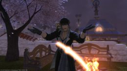 a confused chracter expresion in Final Fantasy XIV