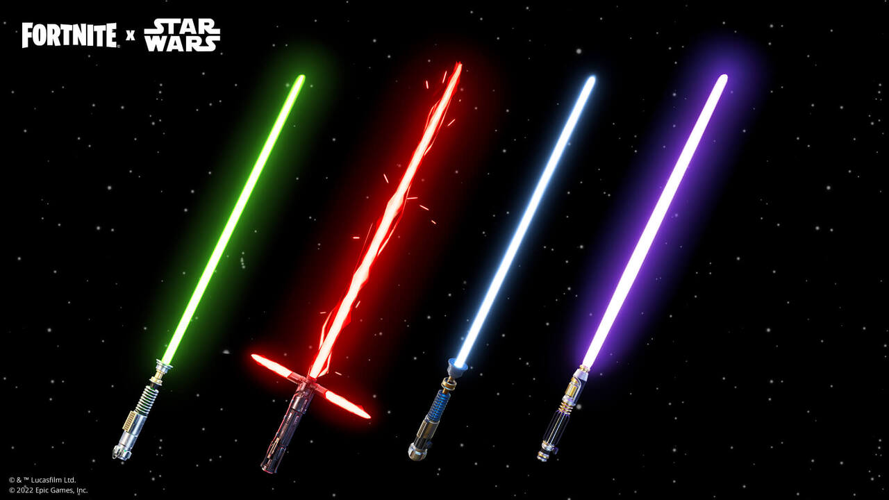 Fortnite Lightsaber Locations Where to Find All Lightsaber Types and