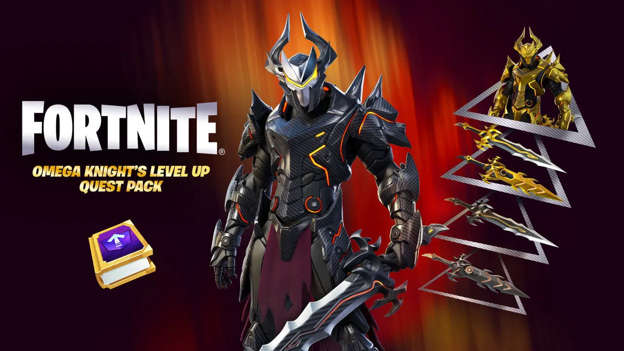 Fortnite-Omega-Knight-Level-Up-Quest-Pack