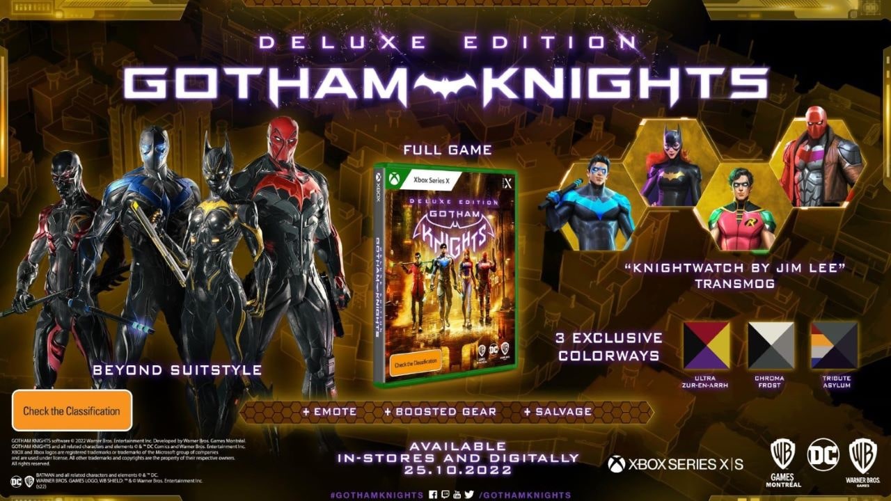 Is Gotham Knights Deluxe Edition Worth It