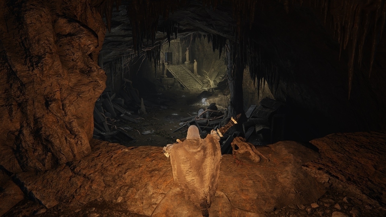 An in-game screenshot of Elden Ring, showing the location of the Haligdrake Talisman