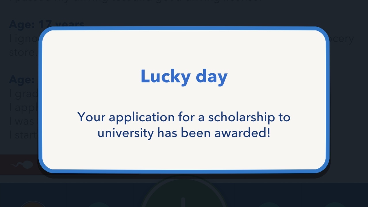 How to Get a Scholarship for College in BitLife Attack of the Fanboy