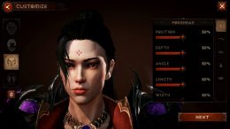 Diablo Immortal customize character