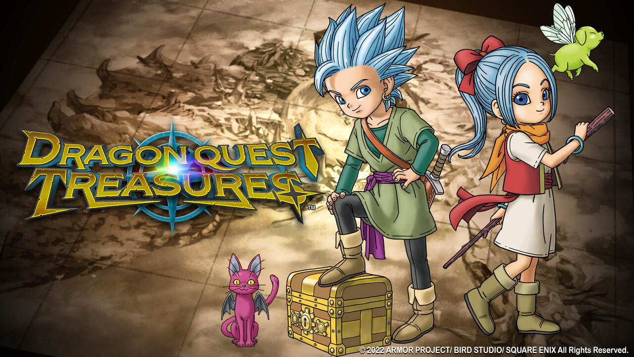 An official image for Dragon Quest Treasures