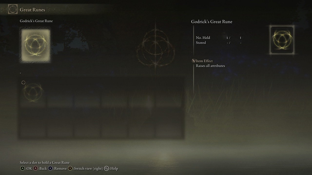 What does Godric's Great Rune do in Elden Ring? Godric's Great Rune