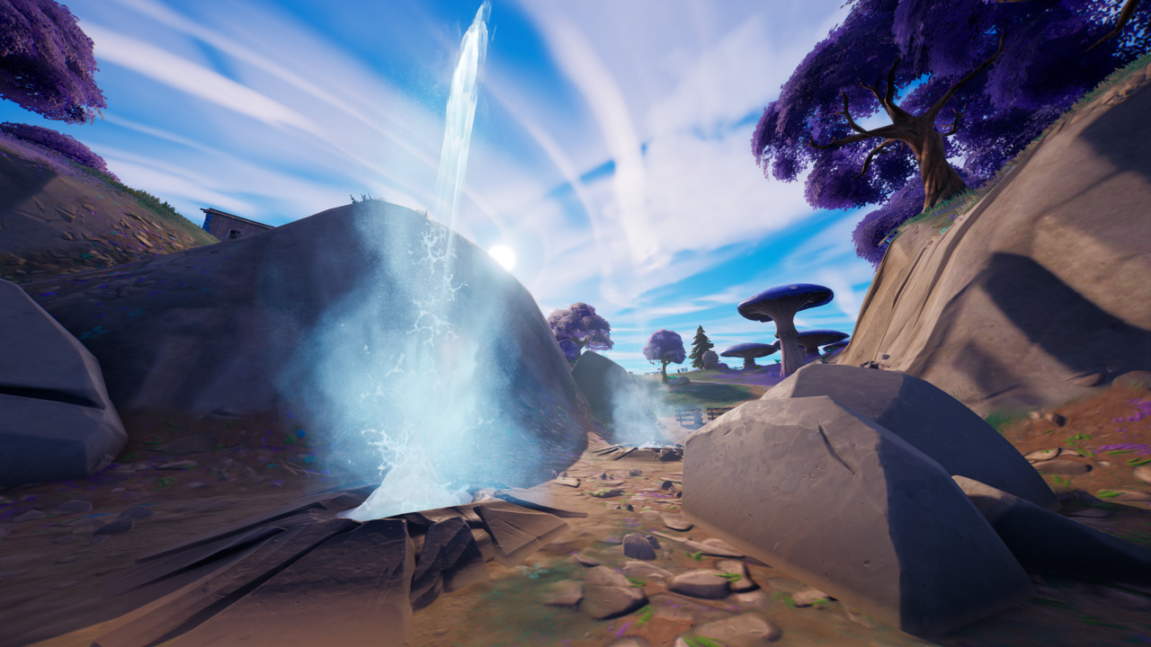 All Fortnite Geyser Locations and How to Launch Into the Air Using