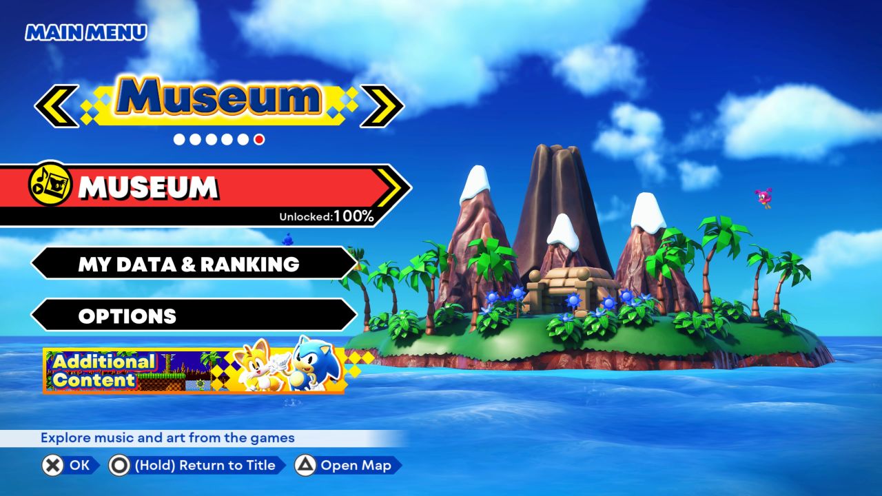 Sonic-Origins-Museum-Mode