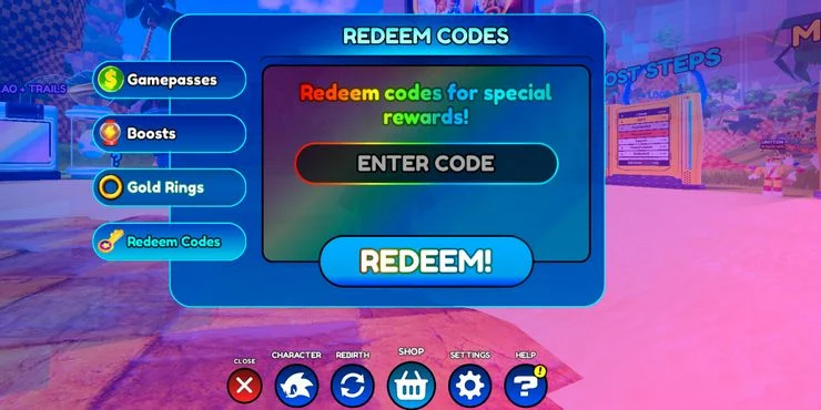 Sonic-Speed-Simulator-Redeem-Codes
