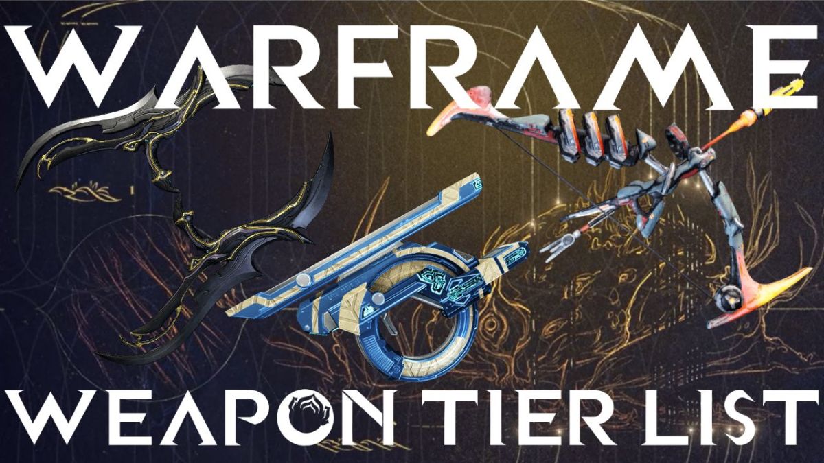 Warframe Weapon tier list