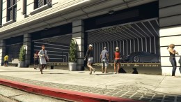 A trailer screenshot depicting the new store in GTA Online