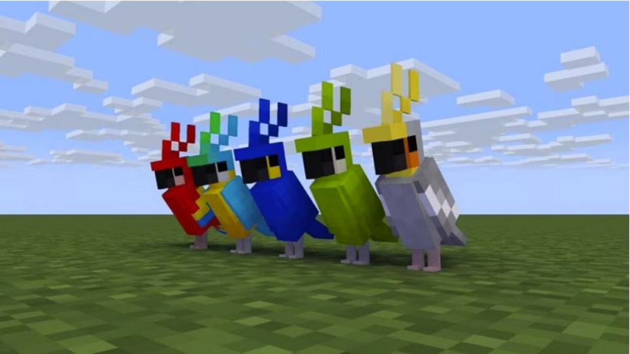 How to Get a Parrot Off Your Shoulder in Minecraft | Attack of the Fanboy