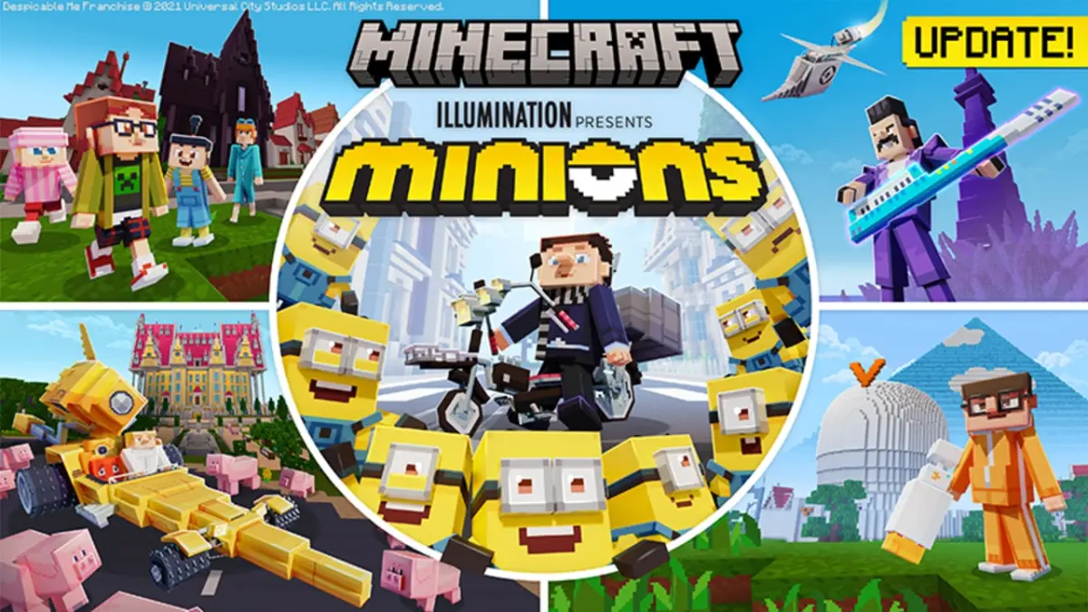 The Minions Skin Pack in Minecraft