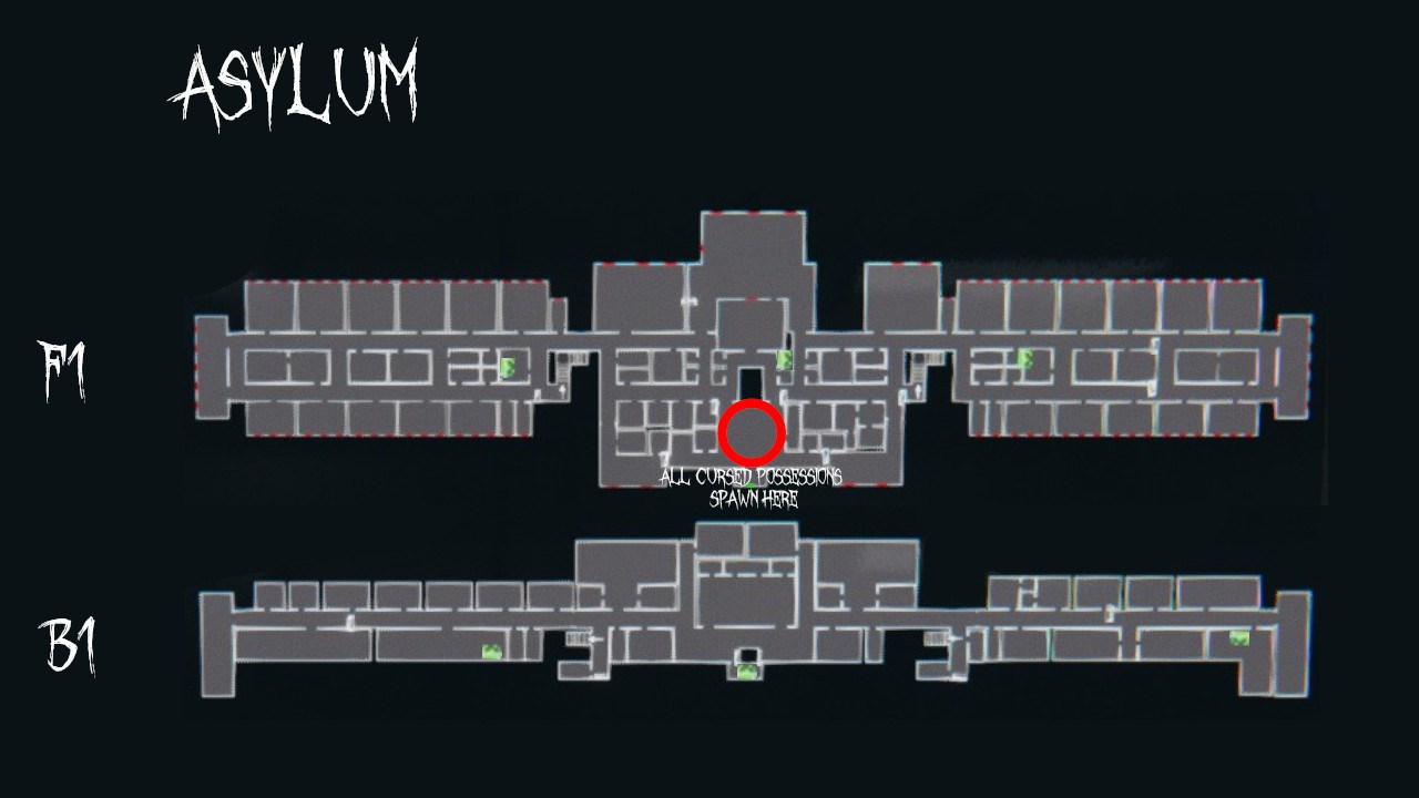 Fearplex Map All Phasmophobia Maps and Layouts - Small, Medium, and Large Game Maps ...