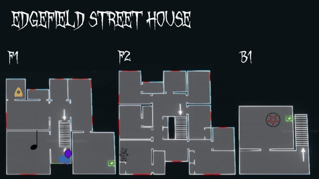 Phasmophobia Maps Layout