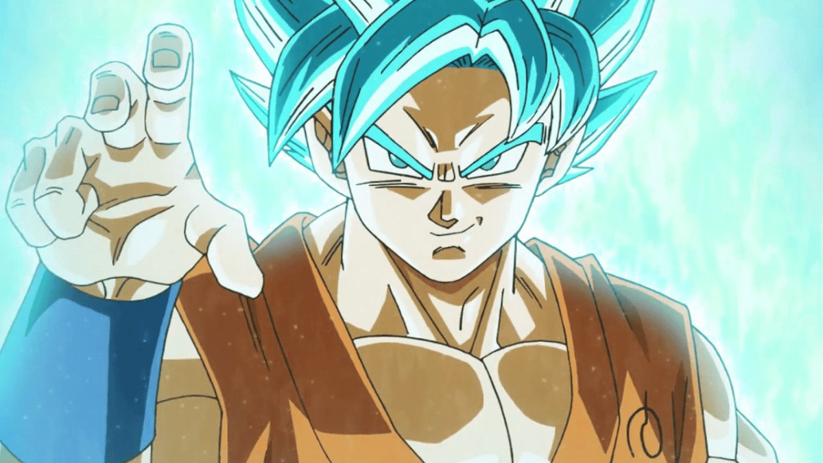 Super Saiyan Blue Goku Dragon Ball Super