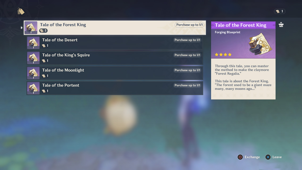 Genshin Impact How to Craft All The Sumeru 4Star Weapons Attack of