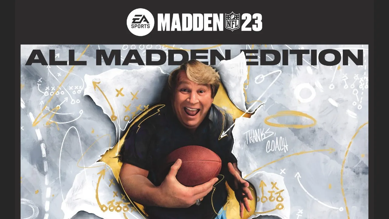 MADDEN 23 JOHN MADDEN NFL FOOTBALL STEELBOOK CASE (PS4/XBOX) NO GAME