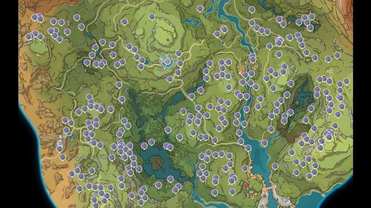 Genshin Impact Sumeru Rose Locations Where to Find Sumeru Rose