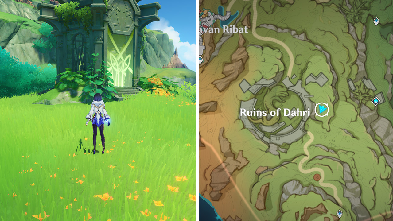 Genshin Impact Where to Find all Shrines of Depths in Sumeru Attack