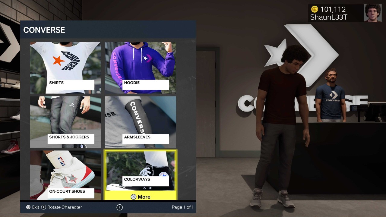 Where to buy clothes and shoes in NBA 2K22?