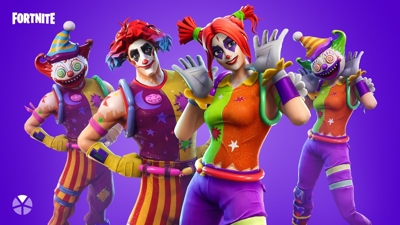 Fortnite's new blue-haired clown character - wide 10