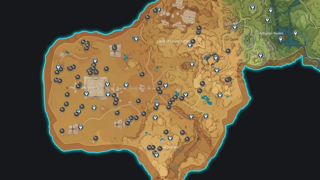 Genshin Impact Scarab Locations Where to Find Cyno's Ascension