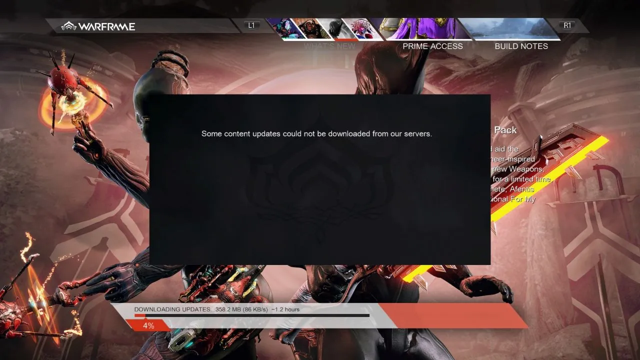 Warframe-Some-Content-Updates-Could-Not-Be-Downloaded-From-Our-Servers-Fix