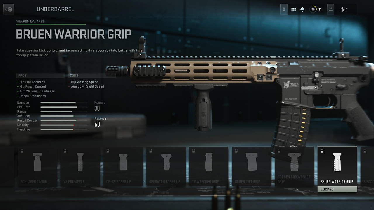 Bruen-Warrior-Grip-unlock-Modern-Warfare-2
