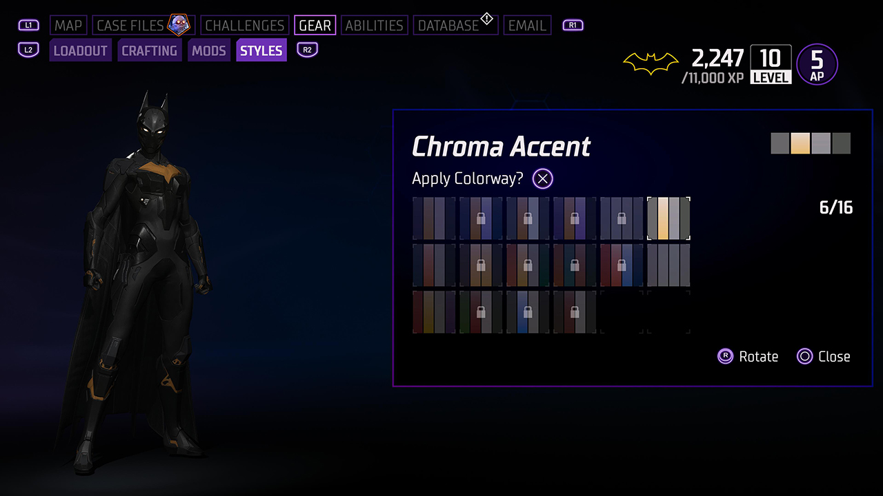 How to Unlock Colorways and Customize Your Suit in Gotham Knights