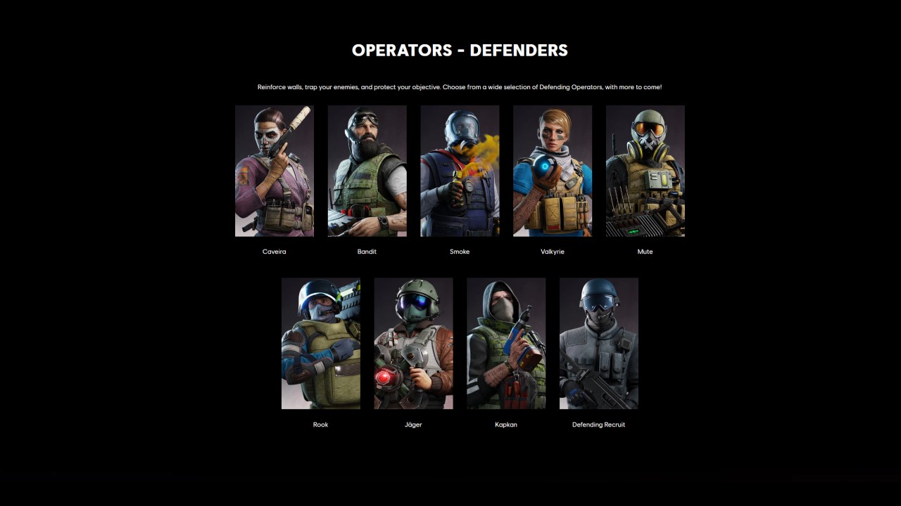 Rainbow Six Mobile Operator Tier List: All 16 R6 Characters, Ranked ...