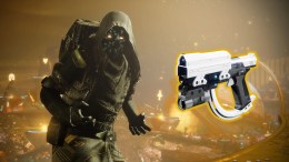 Xur and Forerunner weapon. Two figures tied to the Strange Key in Destiny 2