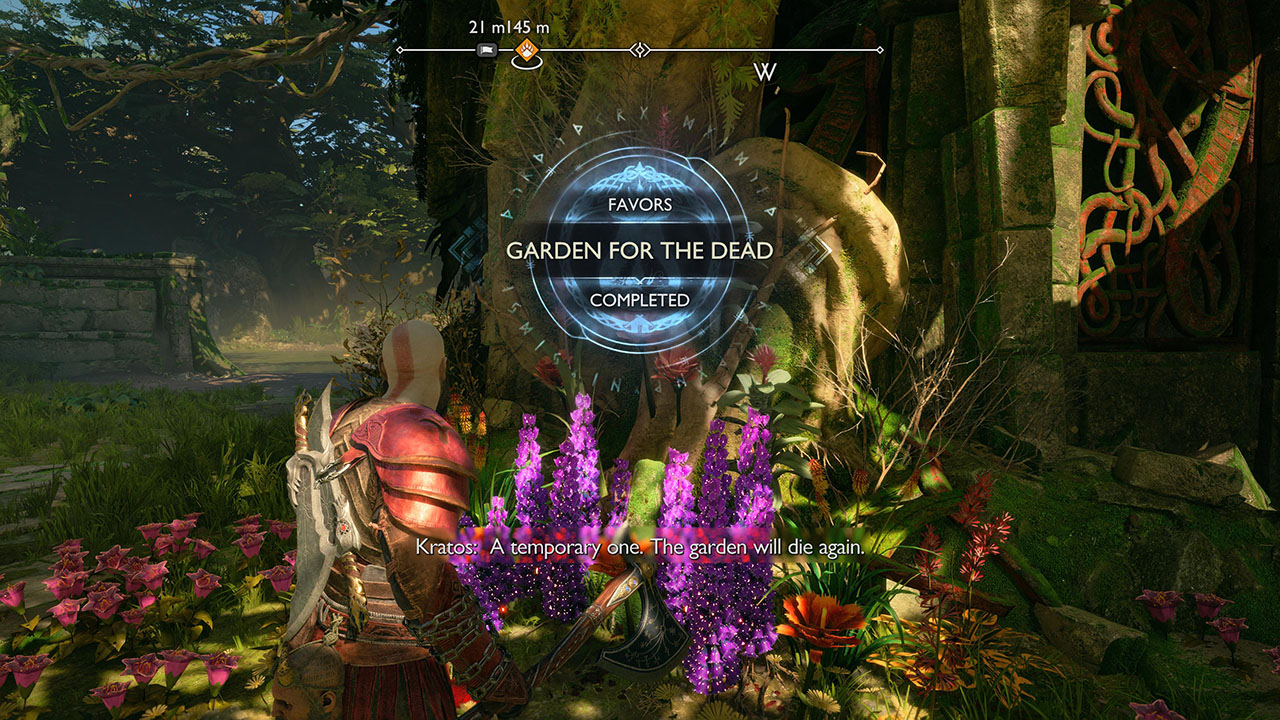 God-of-War-Ragnarok-Garden-for-the-Dead-Favor-Quest-Guide