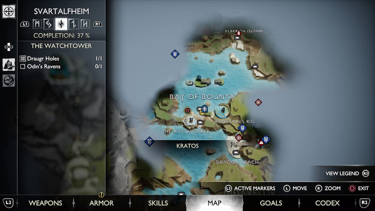 God of War Ragnarok Chaos Spark Locations How to Collect All 6