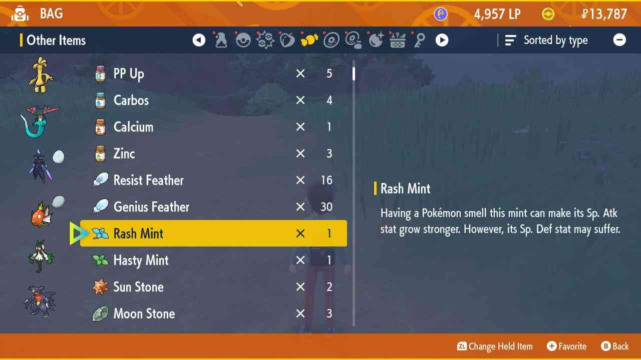 How to Change Nature in Pokemon Scarlet and Violet Attack of the Fanboy