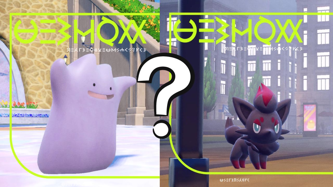 In pokemon Scarlet and Violet[yes, i know there are bugs and other issues]  If you lock onto pokemon where ditto spawn, you can see which ones are ditto  in disguise. - 9GAG