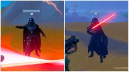 How to Throw and Block Shots with a Lightsaber in Fortnite