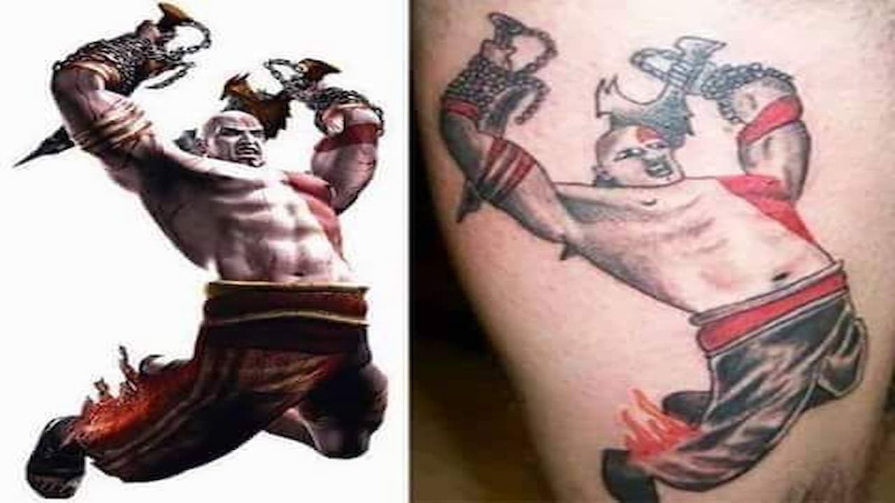 10 Best God of War Tattoos Attack of the Fanboy