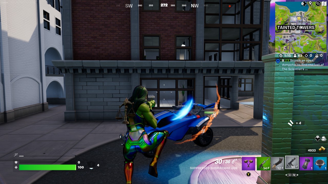 Where to Find a Rocket League Octane in Fortnite Attack of the Fanboy