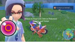 Pokemon Scarlet and VIolet Where to FInd Life Orb