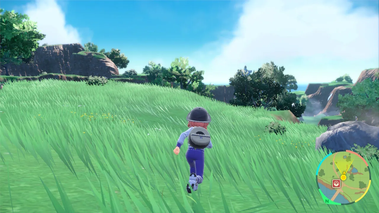 Pokemon-Scarlet-and-Violet-Walking-Grass-Field