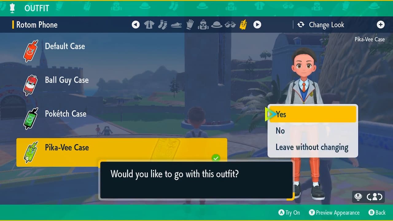 How to Change Your Rotom Phone Case in Pokémon Scarlet and Violet