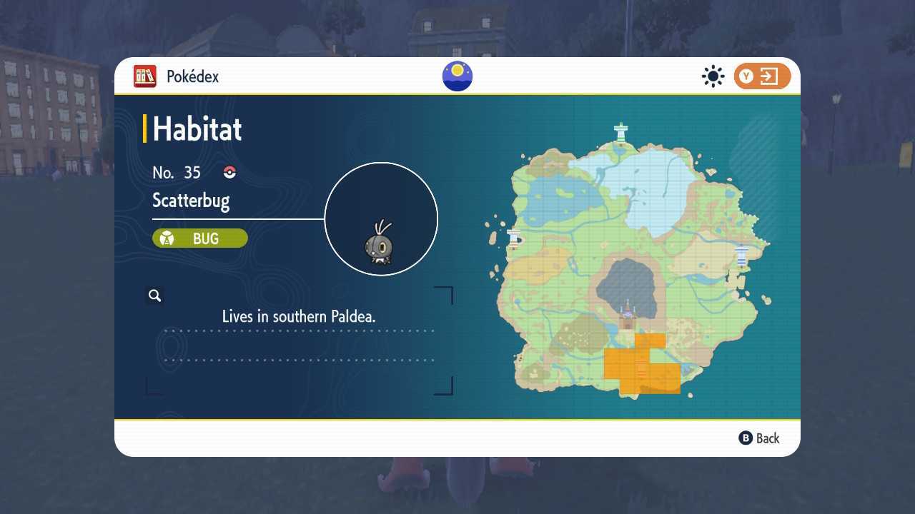 Scatterbug-Habitat-Pokemon