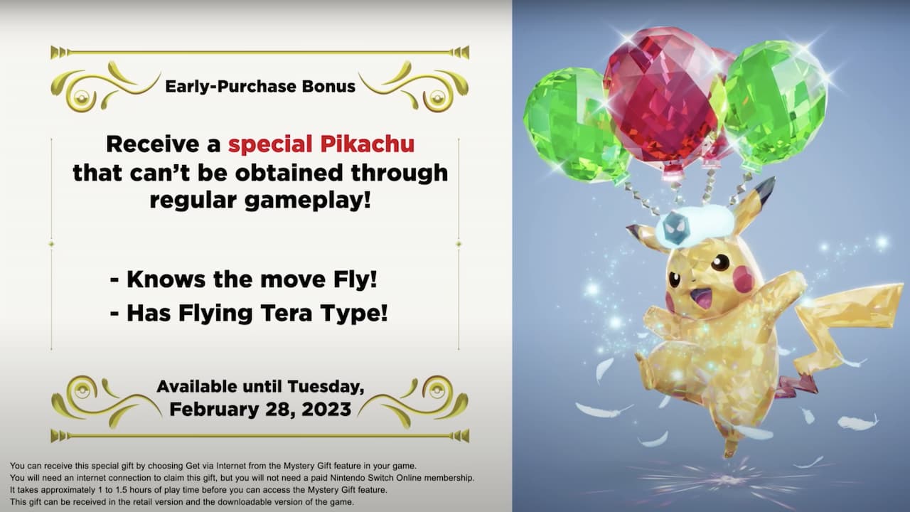 All Pokémon Scarlet and Violet Mystery Gift Codes (January 2024