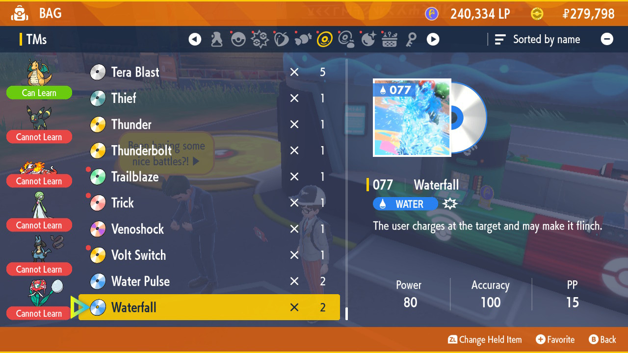 Where to Find Waterfall TM in Pokemon Scarlet and Violet | Attack of the Fanboy