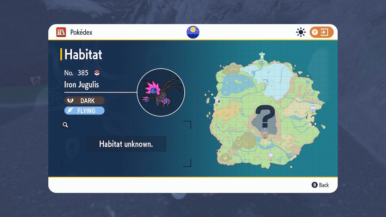 Where to Catch Iron Jugulis in Pokemon Scarlet and Violet Attack of