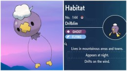 Where to Find Drifloon and Drifblim in Pokemon Scarlet and Violet