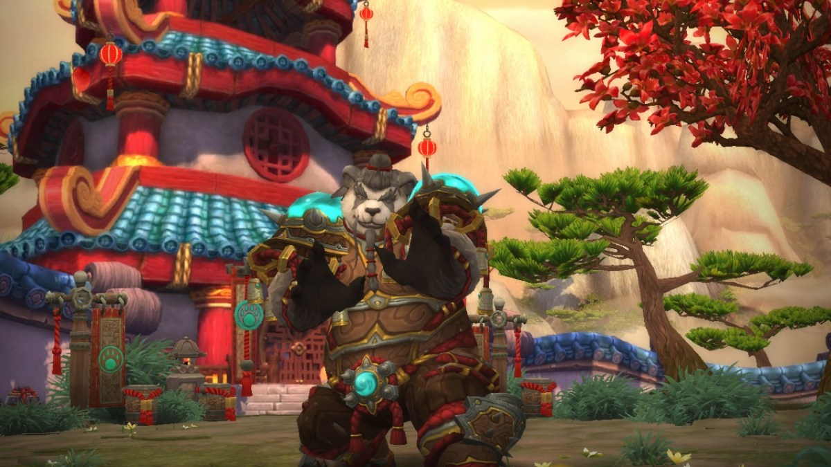 A Mistweaver Monk in World of Warcraft Dragonflight