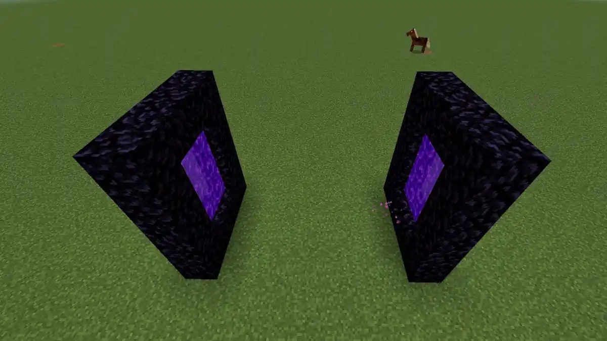Nether portals in Minecraft
