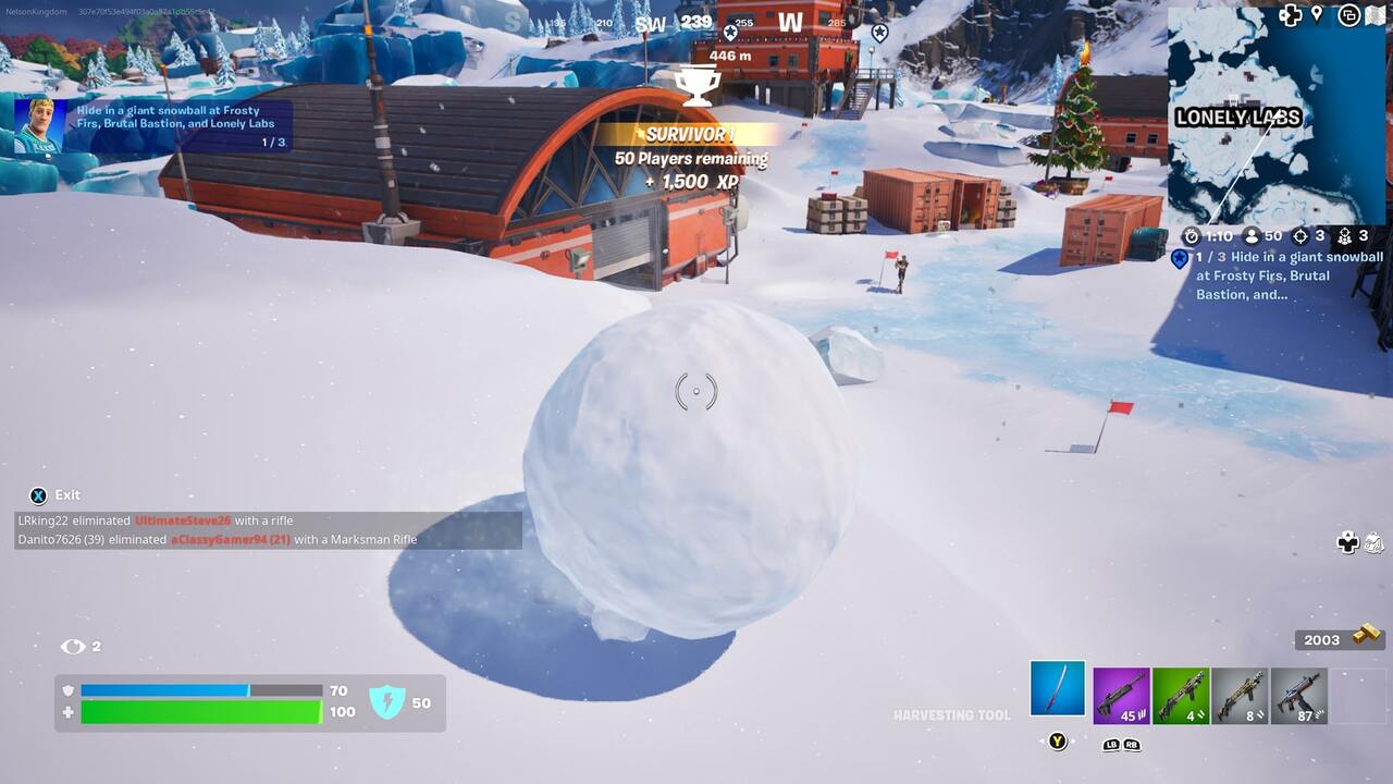 Fortnite-Giant-snowball